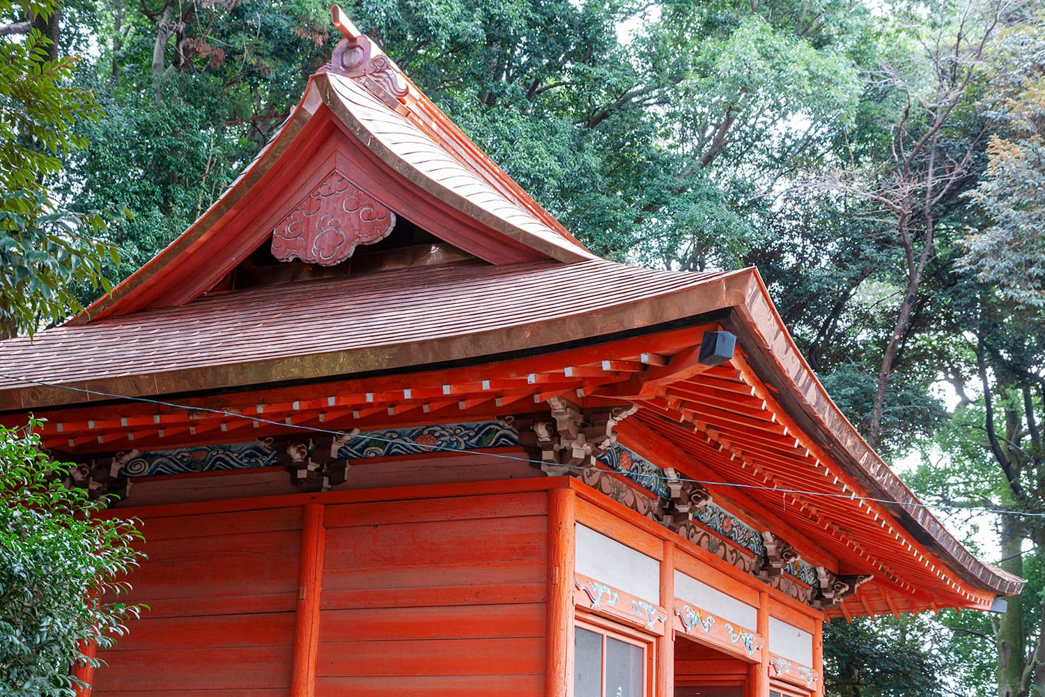 堀兼神社様 狭山市指定文化財 建造物 修復工事 飛鳥建築の社寺建築 伝統建築