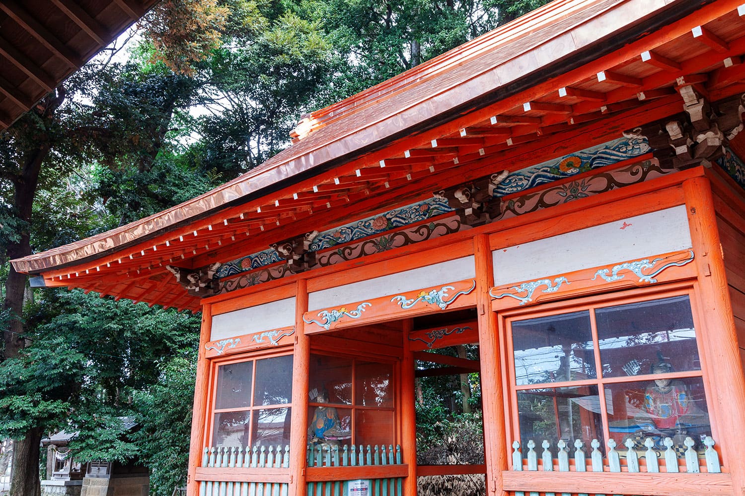 堀兼神社様 狭山市指定文化財 建造物 修復工事 飛鳥建築の社寺建築 伝統建築