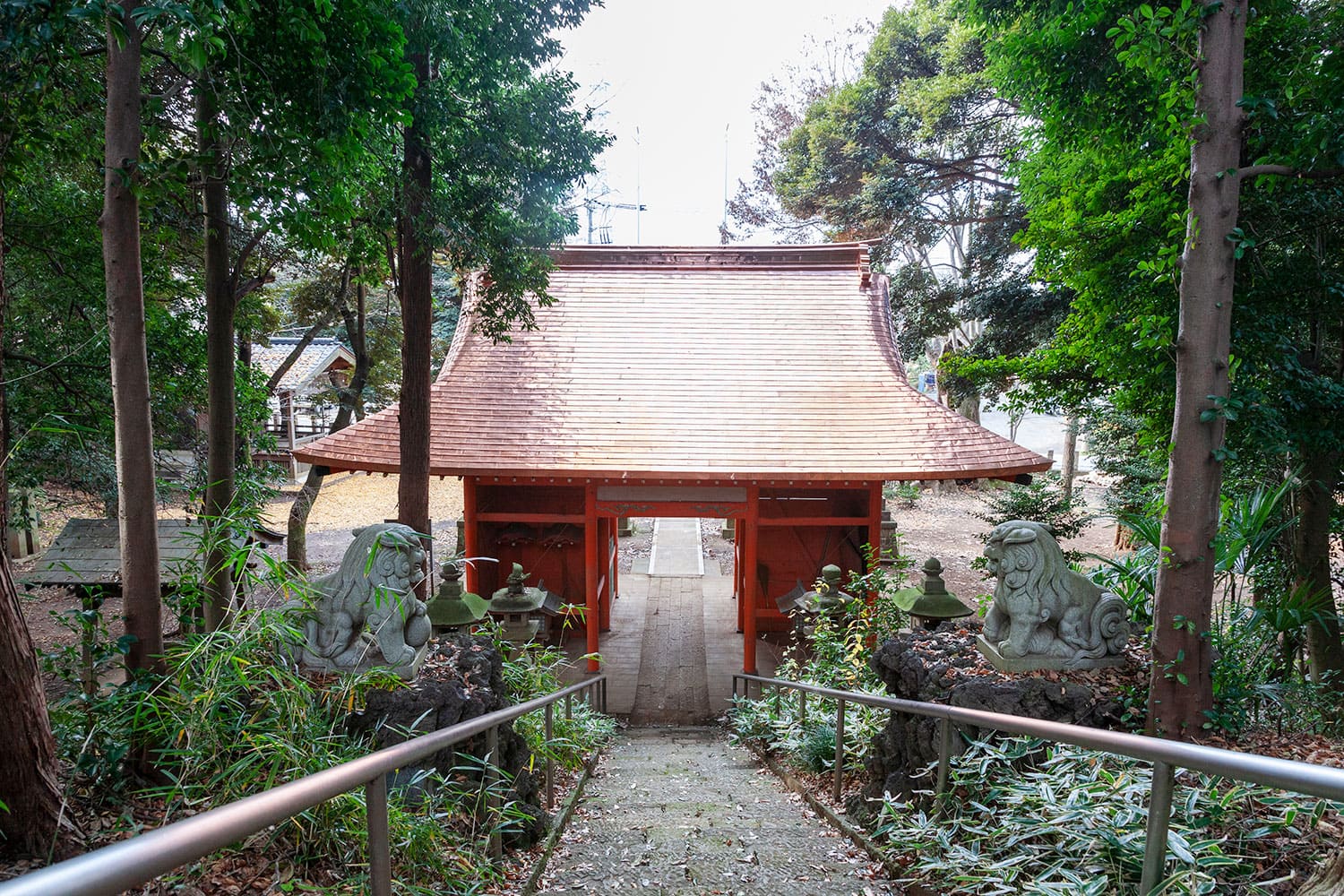 堀兼神社様 狭山市指定文化財 建造物 修復工事 飛鳥建築の社寺建築 伝統建築